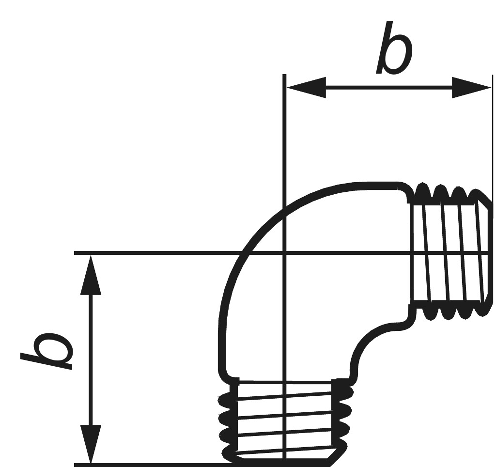 GF  94  Winkel    3/8" verzinkt